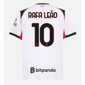 Pánské fotbalový oblečení AC Milan Rafael Leao #10 Venkovní košile 2025-26 Krátkým Rukávem